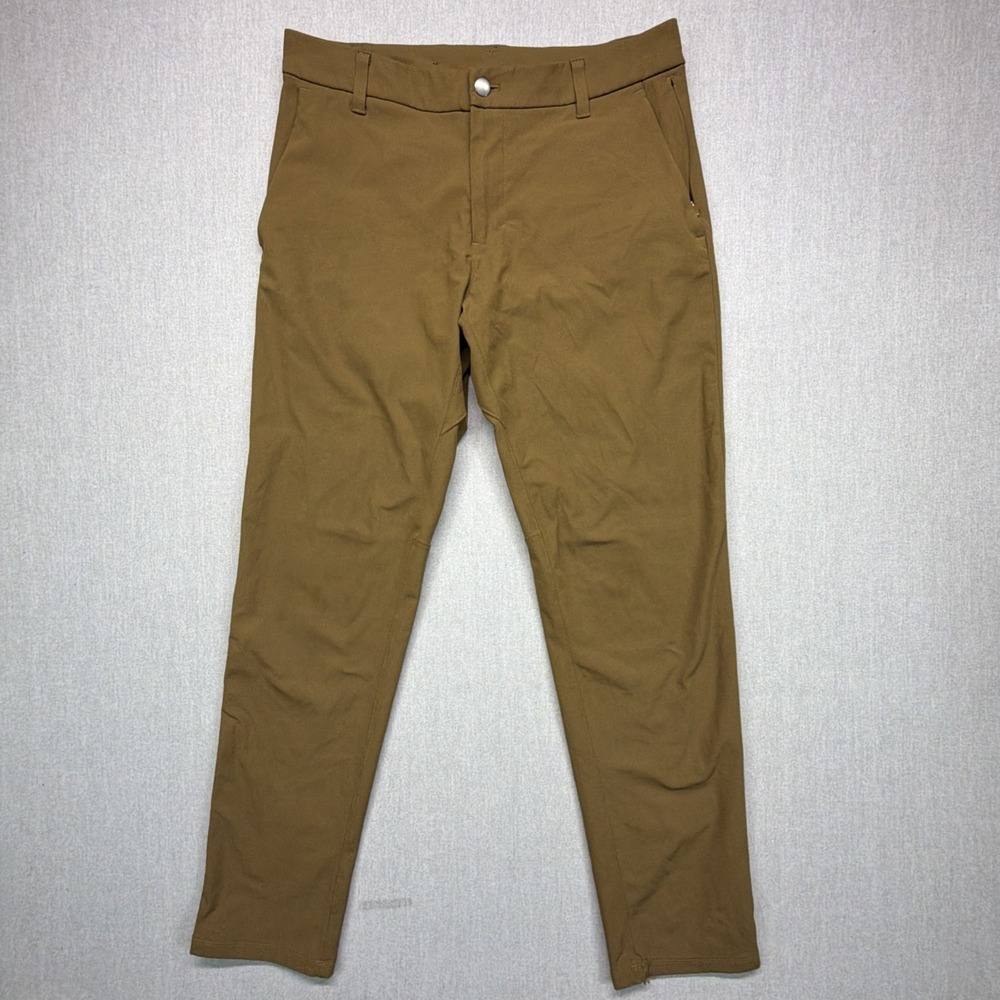 Lululemon ABC Warpstreme Commission Trouser Pants Slim Fit Mens 32 X 30‎